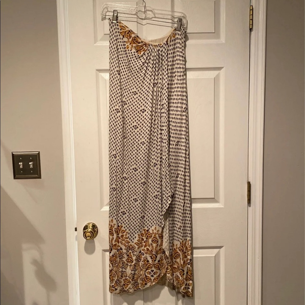 Free People Printed Maxi Skirt
